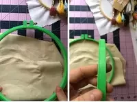 plastic embroidery hoop